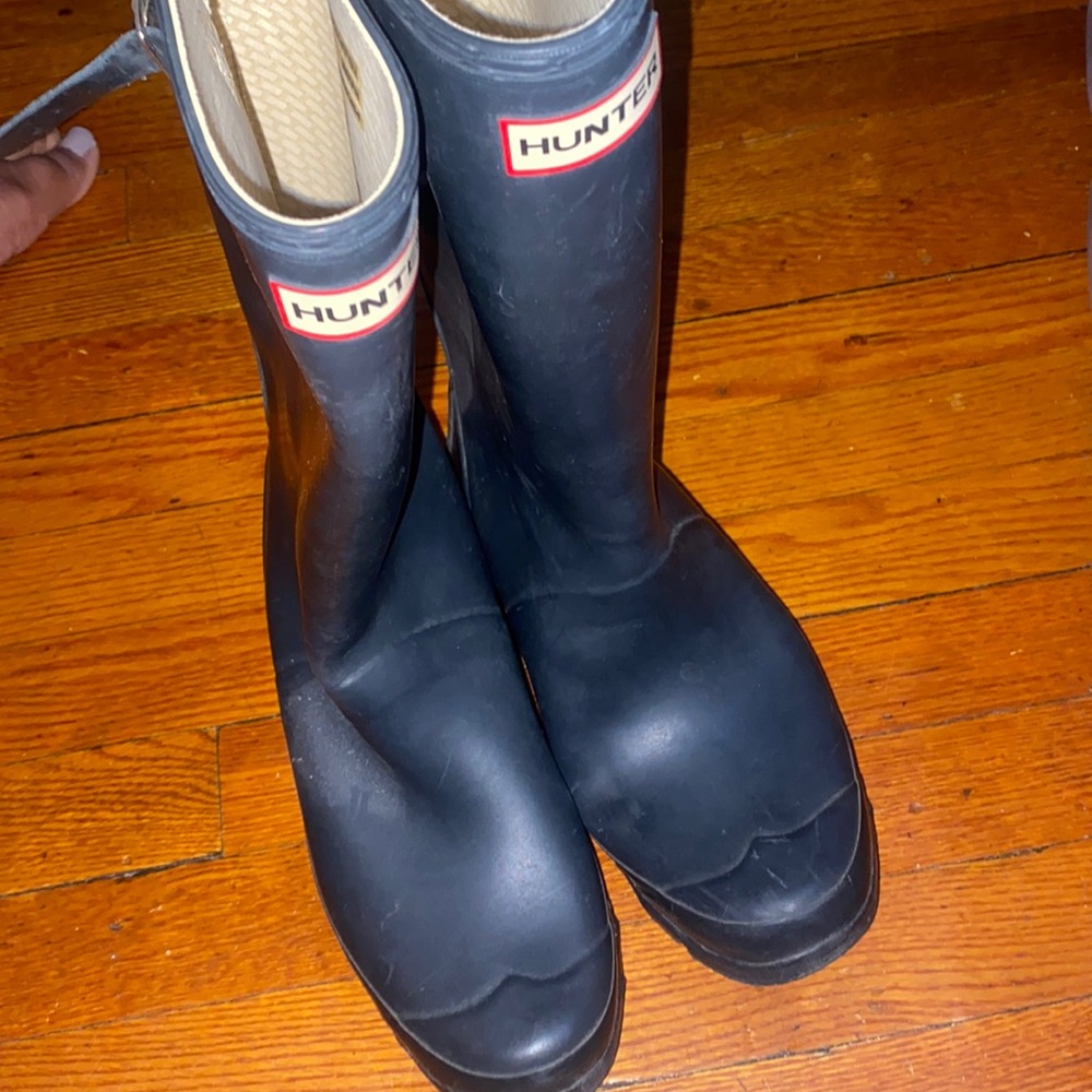 authentic hunter rubber boots women size 11